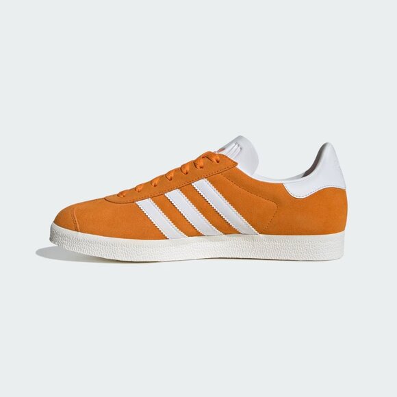 Adidas Gazelle IG2091 Mens 'Orange/White' - Picture 8 of 10